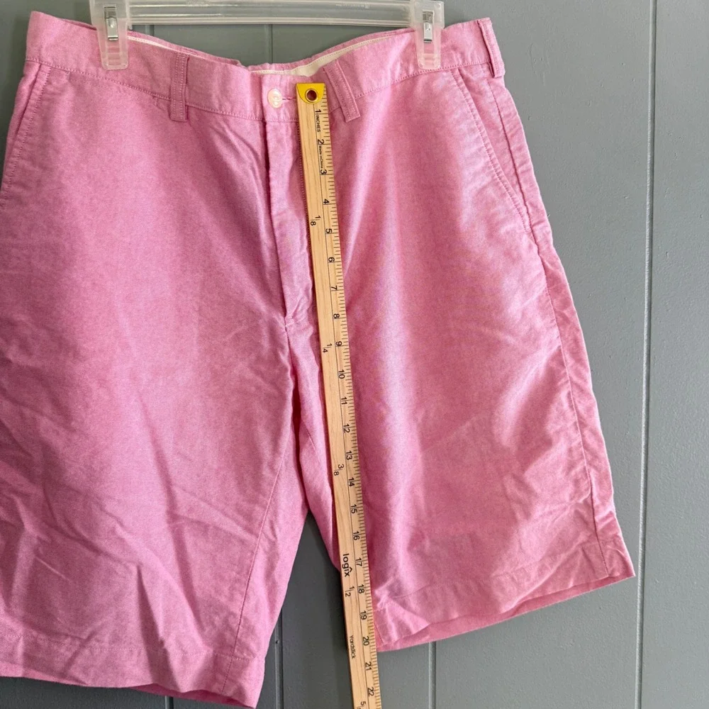 Polo Ralph Lauren Mens 35 Pink Oxford Cloth Chino‎ Shorts Preppy Old Money